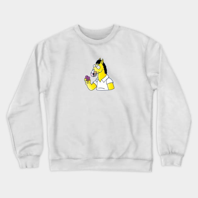 Homer Horseman & Prickly Muffin Crewneck Sweatshirt by relaxthehounds